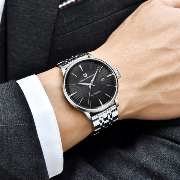 2018 NEW Men Watch PAGANI DESIGN Luxury Men Automatic Mechanical Watch Stainless Steel Simple Style Men 1