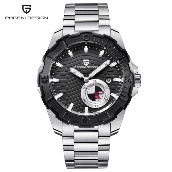 2018 NEW PAGANI DESIGN Men Luxury Brand Sports Mechanical Watch Fashion Waterproof Military Stainless Steel Men