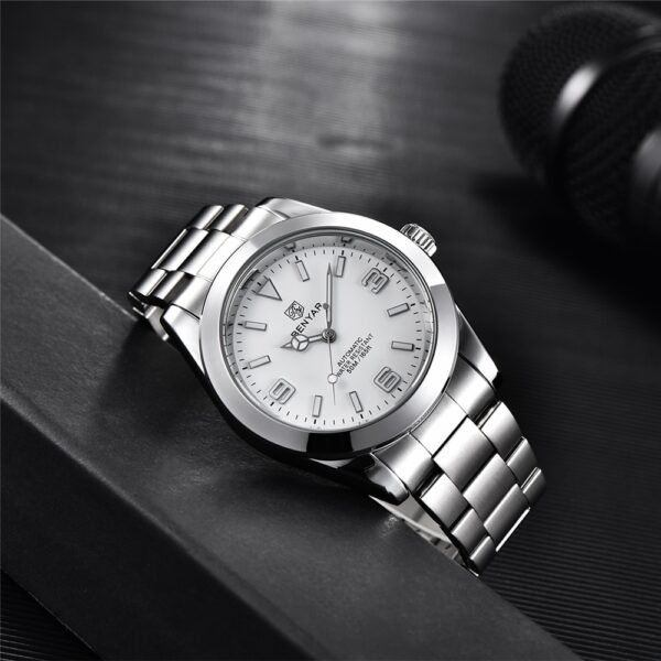 2021 BENYAR DESIGN New Men s Automatic Mechanical Watch Luxury Business Sports Watch 50m Waterproof Watch
