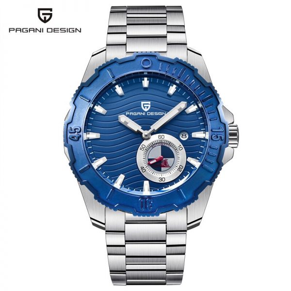 Men s Watch 2018 NEW PAGANI DESIGN Fashion Luxury Business Machinery Watch Stainless Steel Waterproof Men