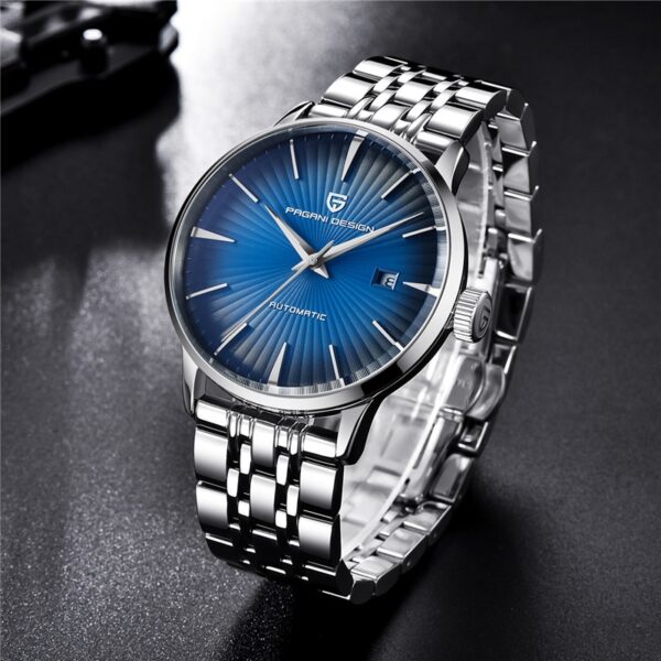 PAGANI DESIGN Men s Fashion Casual Mechanical Watches Waterproof 30M Stainless Steel Brand Luxury Automatic Business 5