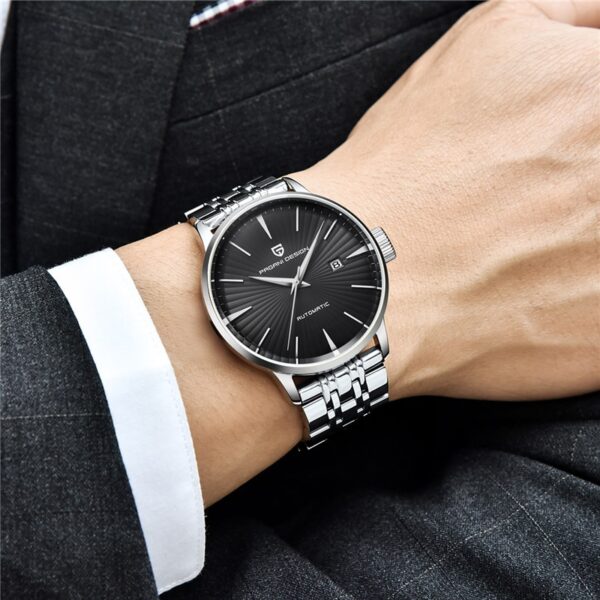 PAGANI DESIGN Men s Fashion Casual Mechanical Watches Waterproof 30M Stainless Steel Brand Luxury Automatic Business