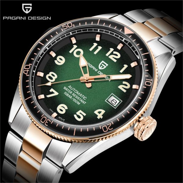 PAGANI Design Top Brand Luxury Mens Watches Automatic Watch Men Stainless Steel Waterproof Business Sport Mechanical