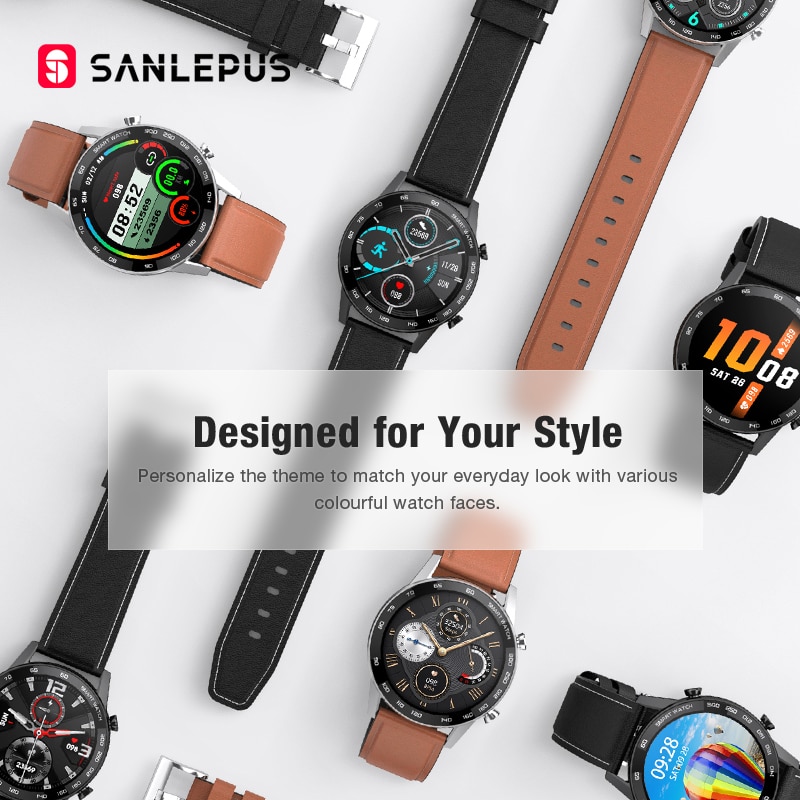 2021 SANLEPUS ECG Smart Watch Bluetooth Call Smartwatch Men Sport Fitness Bracelet Clock Watches For Android 3